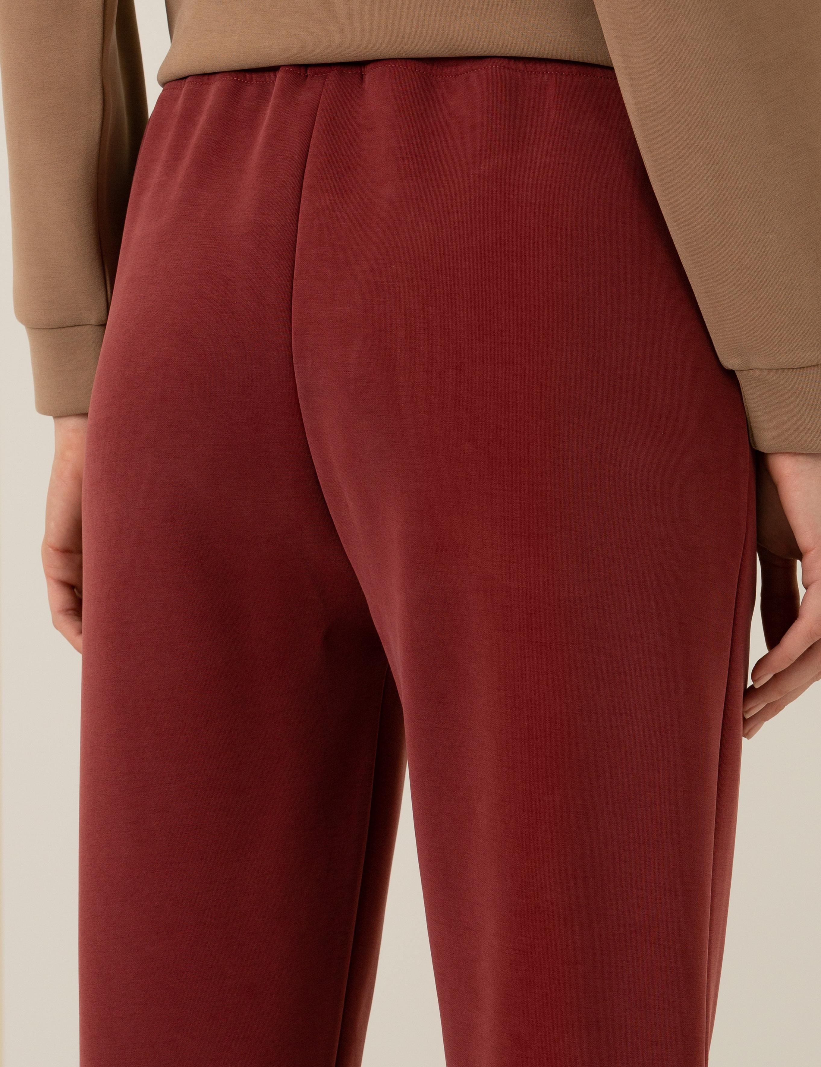 Bordo Slim Fit Eşofman Altı