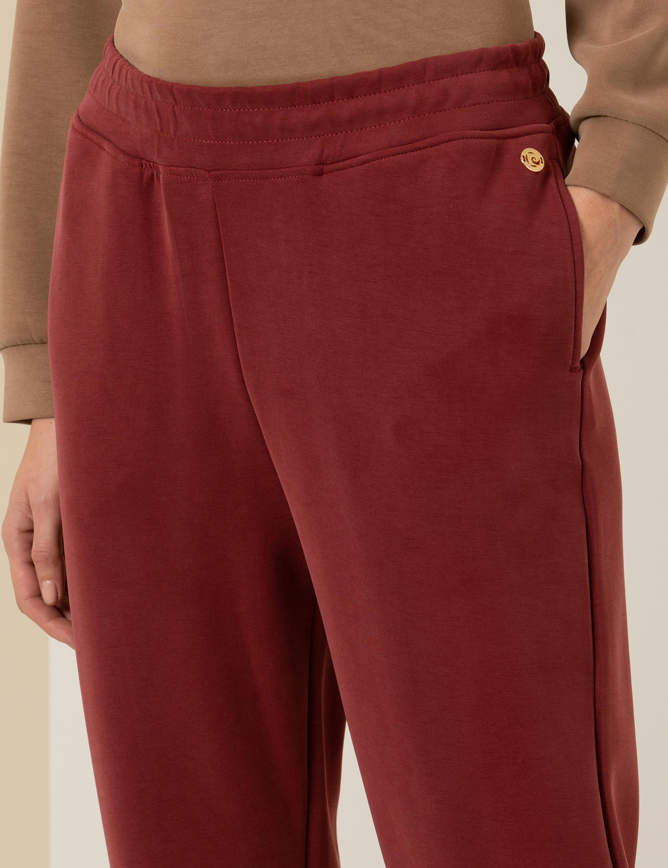 Bordo Slim Fit Eşofman Altı