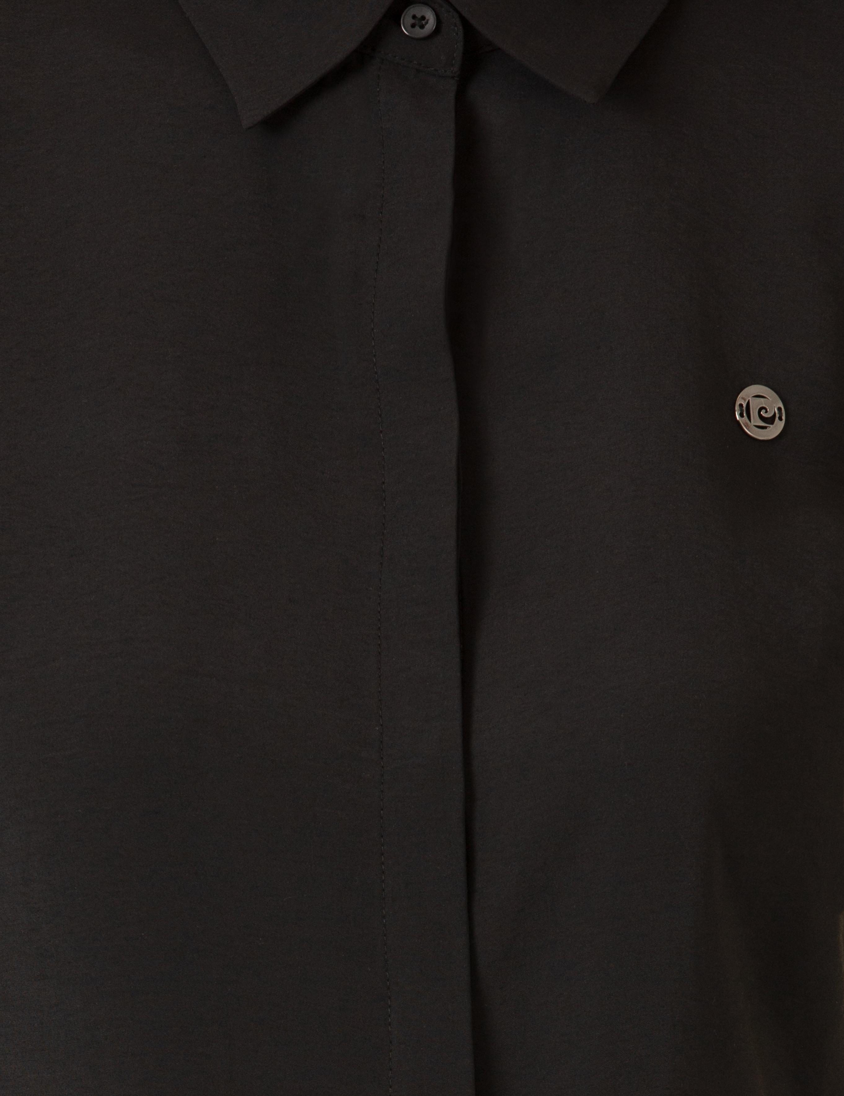 Siyah Slim Fit Dokuma Elbise