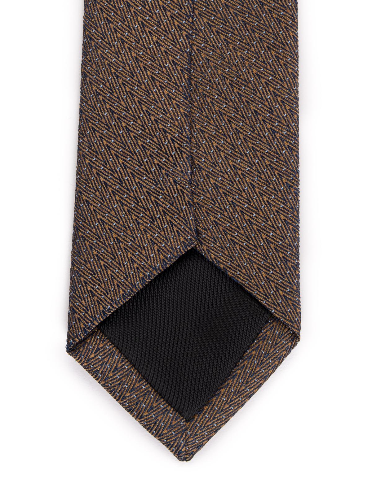 Hardal 3'lü Kravat Mendil Set - 50269819004