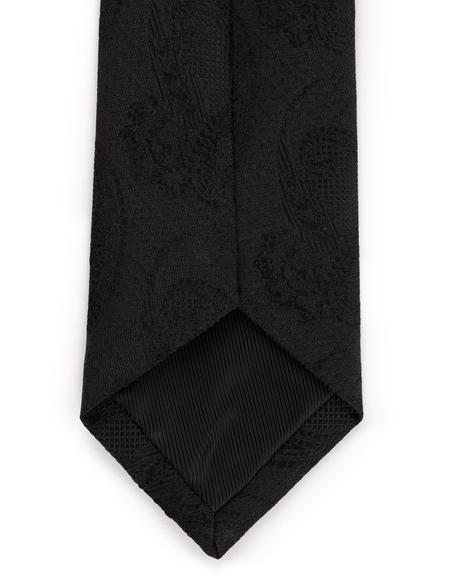 Siyah 3'lü Kravat Mendil Set - 50269861001