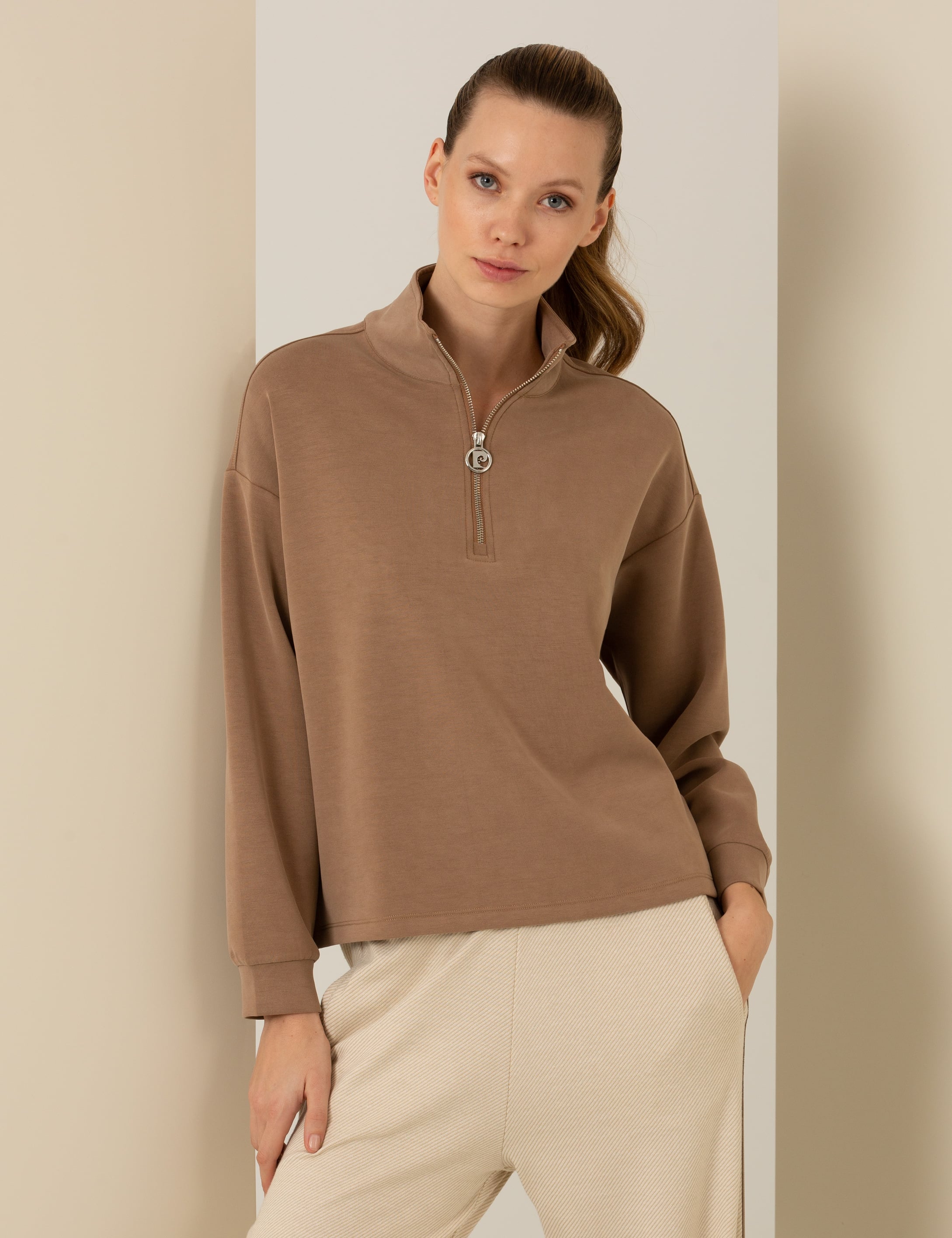 Coconut Oversize Sweatshirt - Image 1