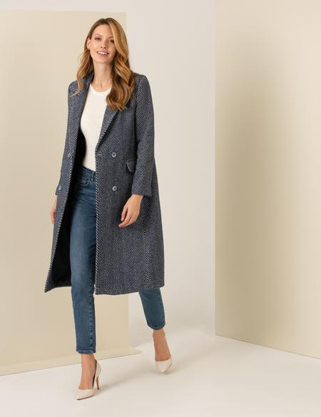 İndigo Kaşe Kaban - 50259487024