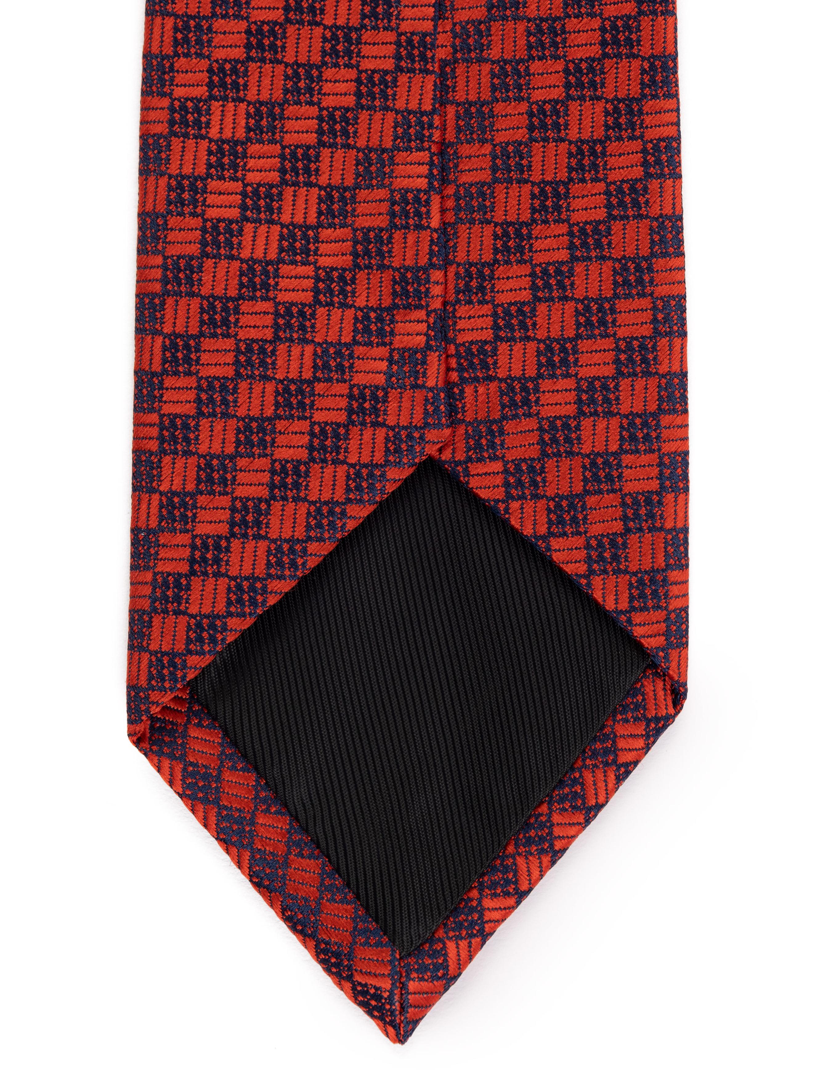 Bordo 3'lü Kravat Mendil Set