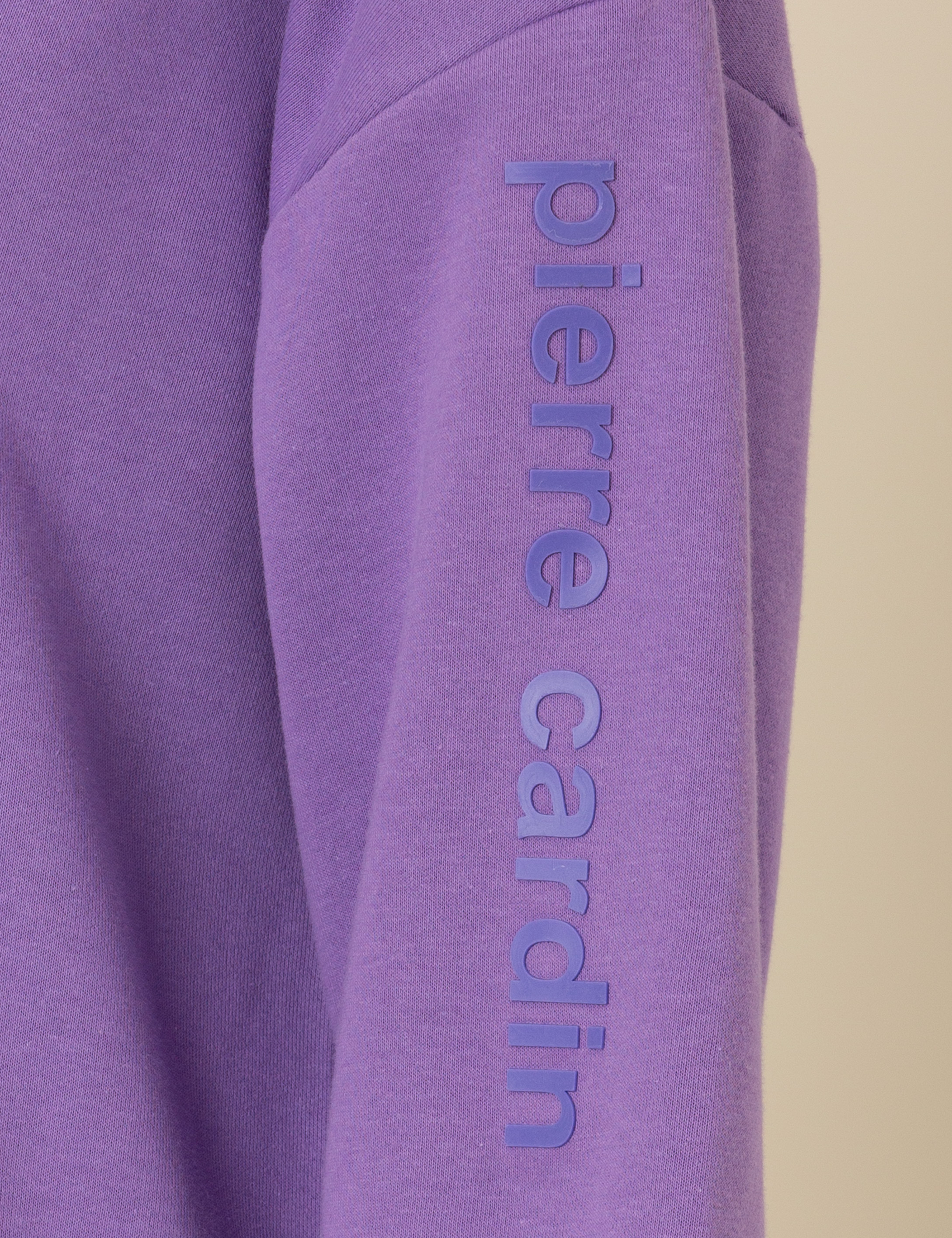 Lila Oversize Kapüşonlu Sweatshirt - Image 7