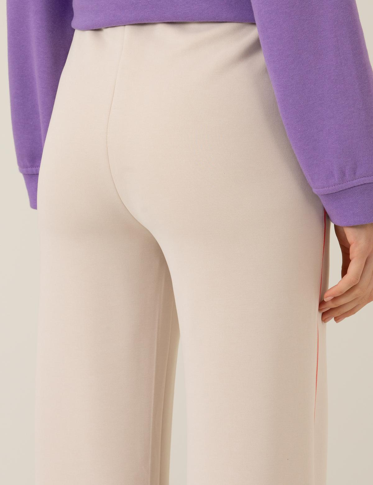 Ekru Flare Fit Eşofman Altı - 50253648015