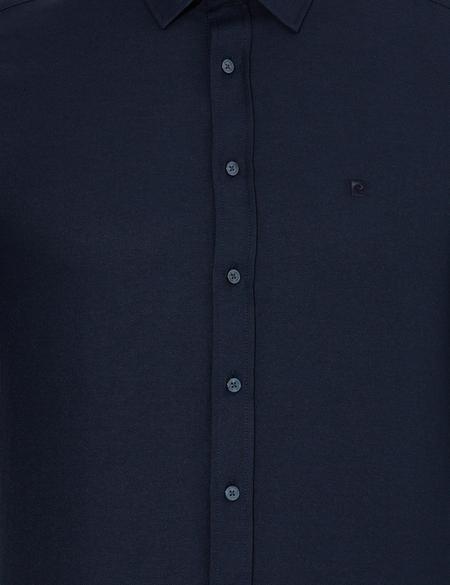 Lacivert Slim Fit Oxford Gömlek - 50260068006