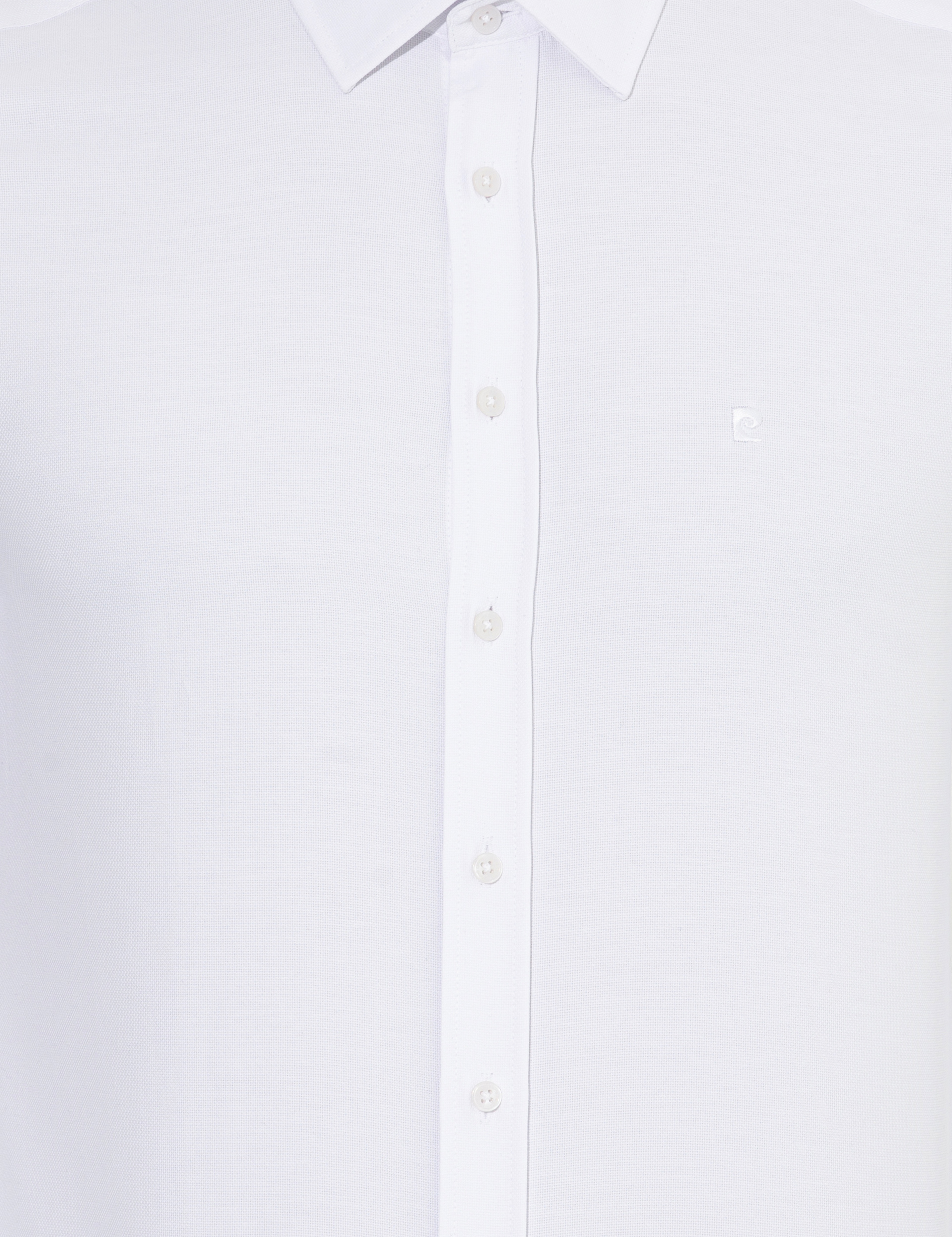 Beyaz Slim Fit Oxford Gömlek