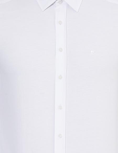 Beyaz Slim Fit Oxford Gömlek - 50260068026