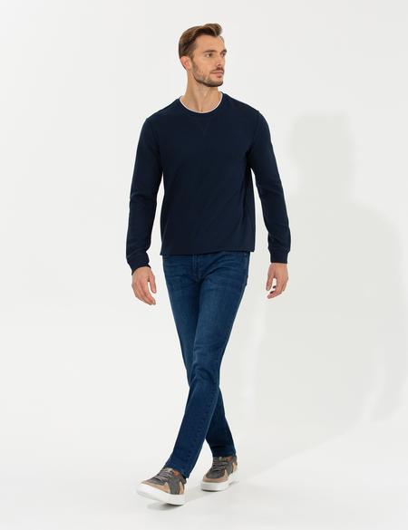 Lacivert Sweatshirt - 50258637058