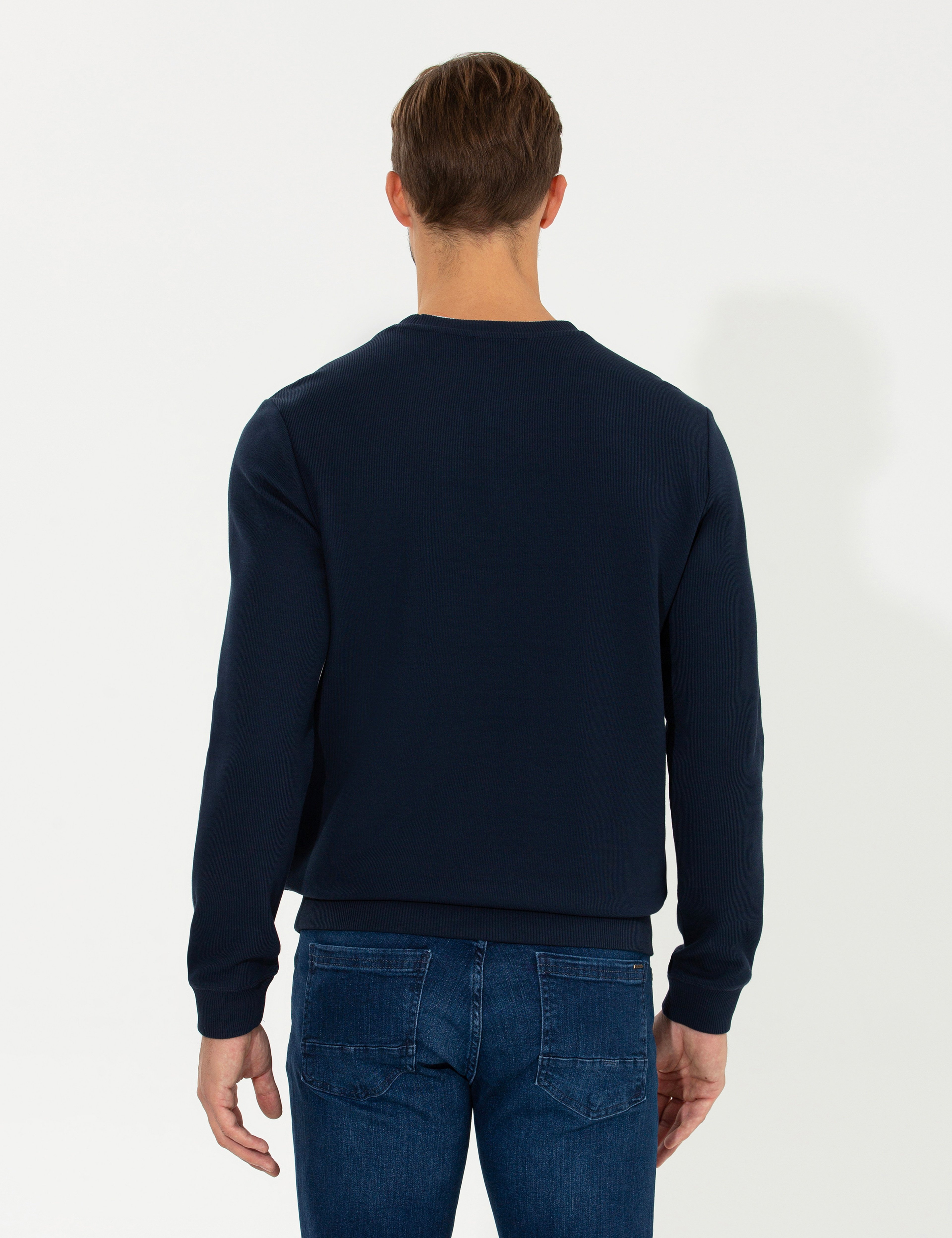 Lacivert Sweatshirt