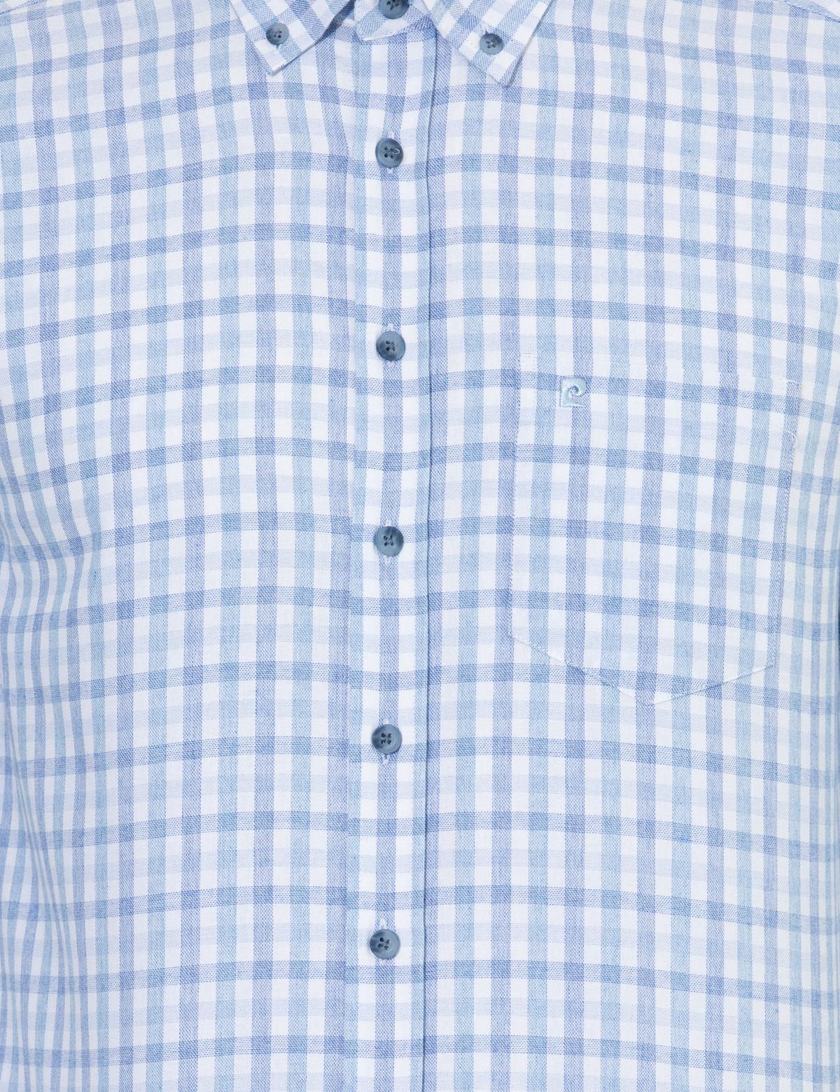 Açık Mavi Regular Fit Uzun Kollu Gömlek - 50262848007