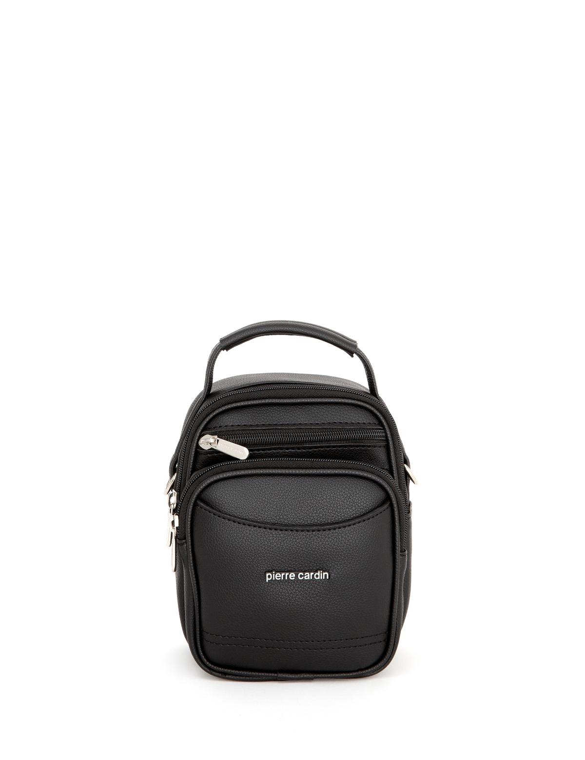 Erkek Siyah Askılı El Çantası