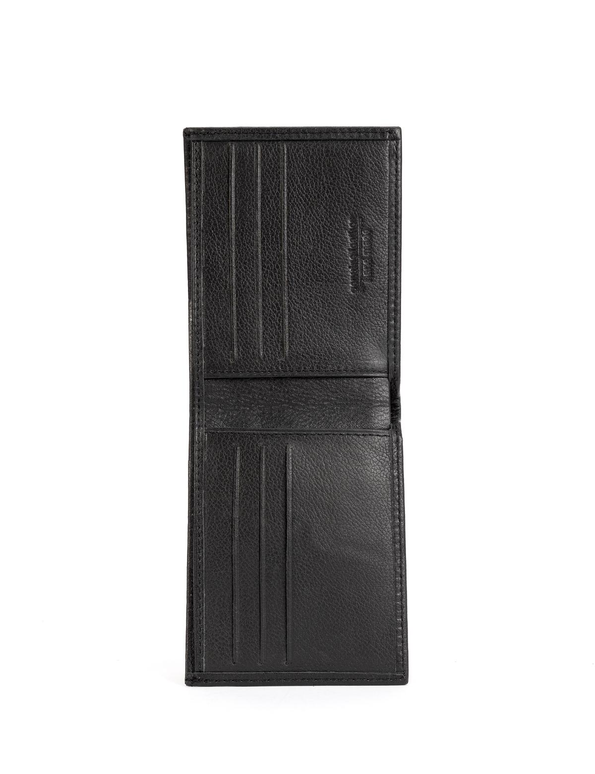 Erkek Siyah Deri Cüzdan - 50267797001