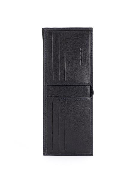 Erkek Lacivert Deri Cüzdan - 50267797002