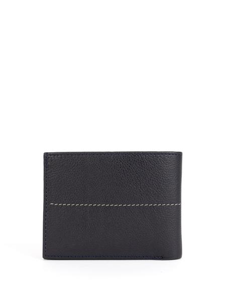 Erkek Lacivert Deri Cüzdan - 50267797002