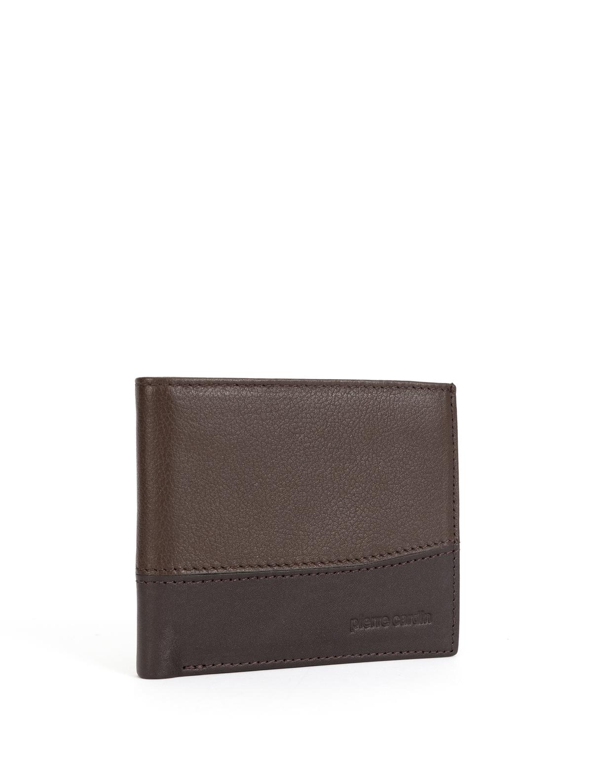 Kahverengi Erkek Deri Cüzdan - 50267811003