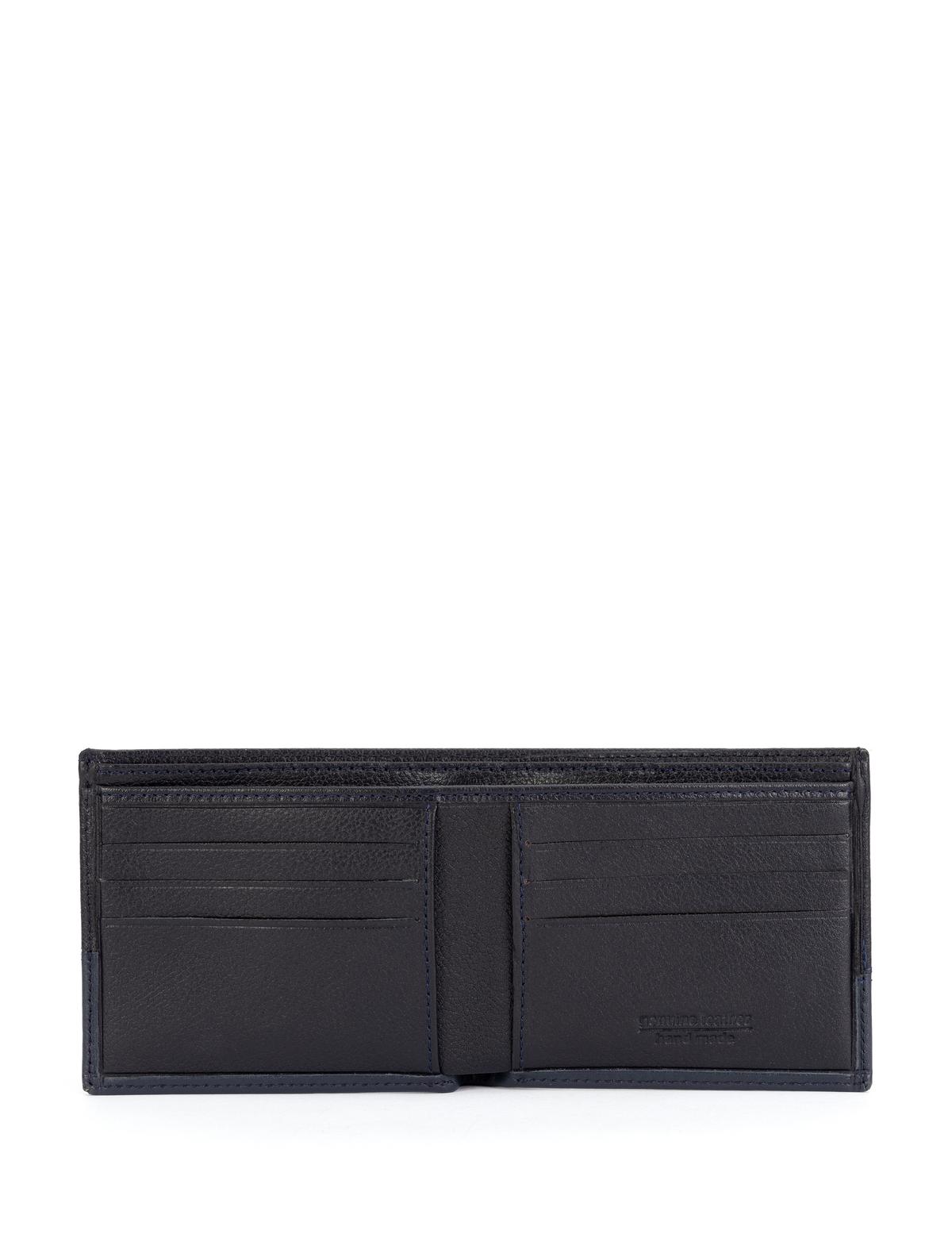 Lacivert Erkek Deri Cüzdan - 50267811002