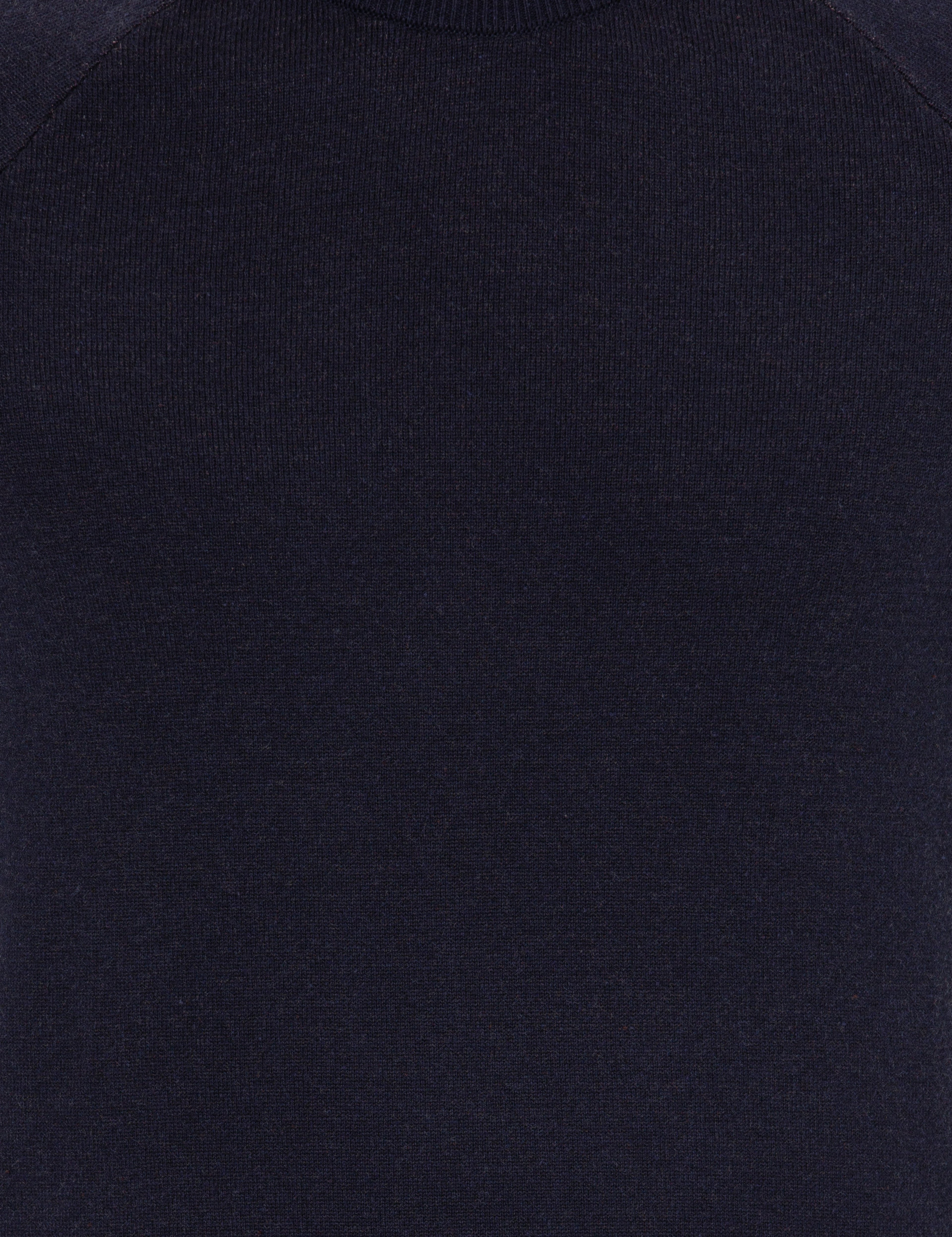 Lacivert Slim Fit Bisiklet Yaka Triko Kazak - Image 6