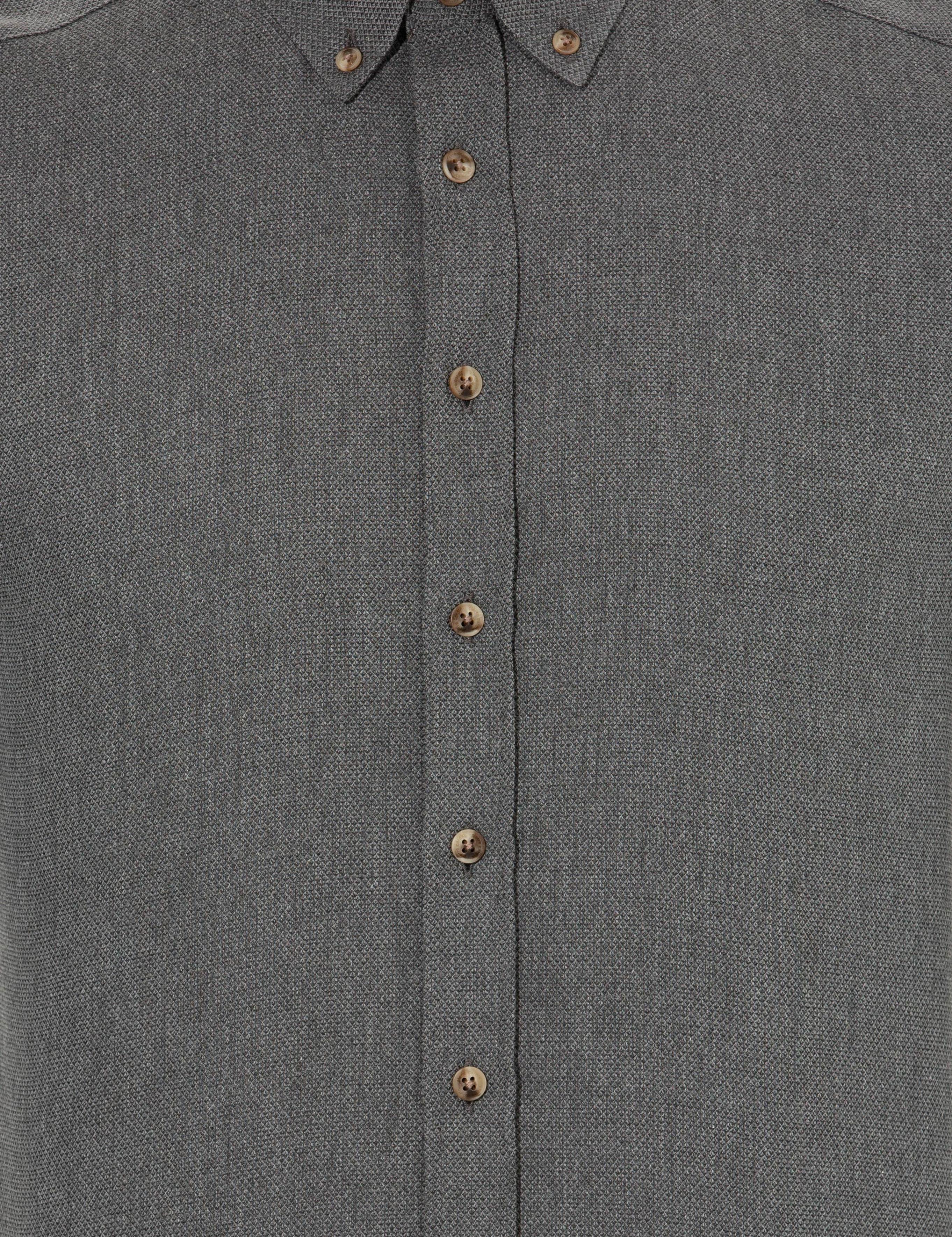 Siyah Slim Fit Uzun Kollu Gömlek