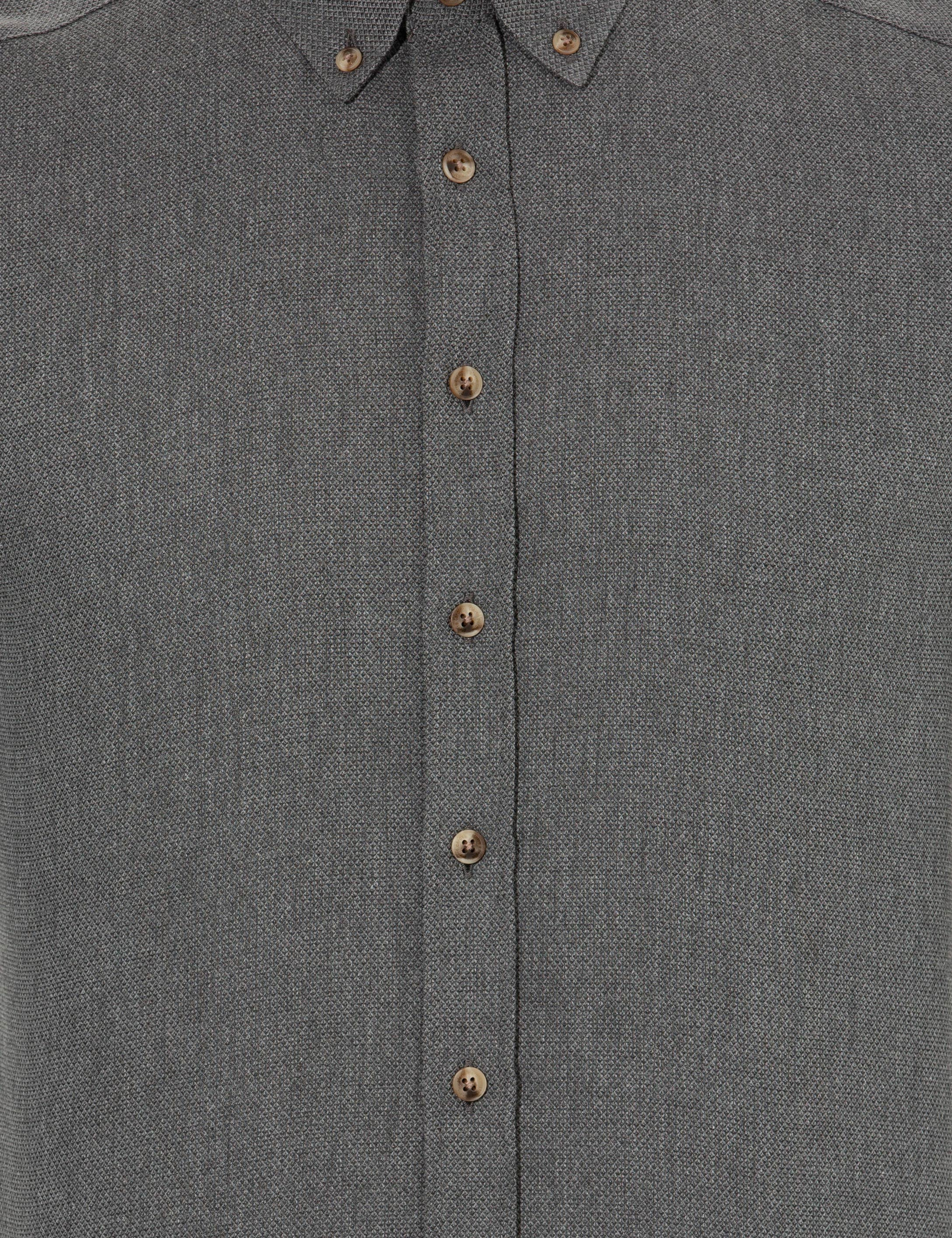 Siyah Slim Fit Uzun Kollu Gömlek