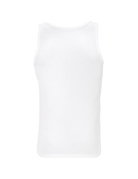 Beyaz Pamuk Modal Karışımlı 2'li Atlet - 50272019001