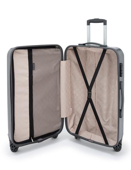 Gri Orta Boy Valiz - 50267628001