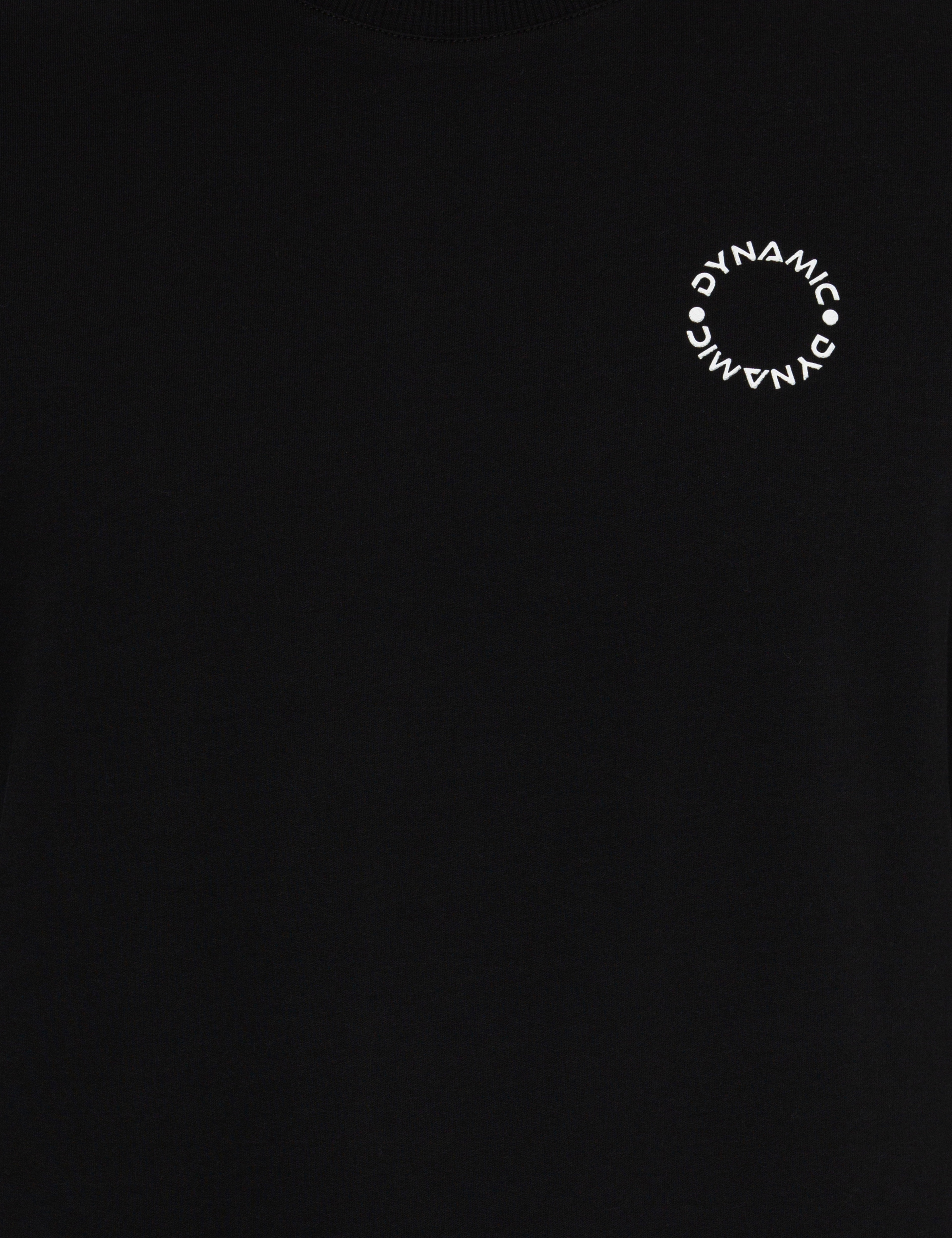 Siyah Comfort Fit Sweatshirt - Image 6