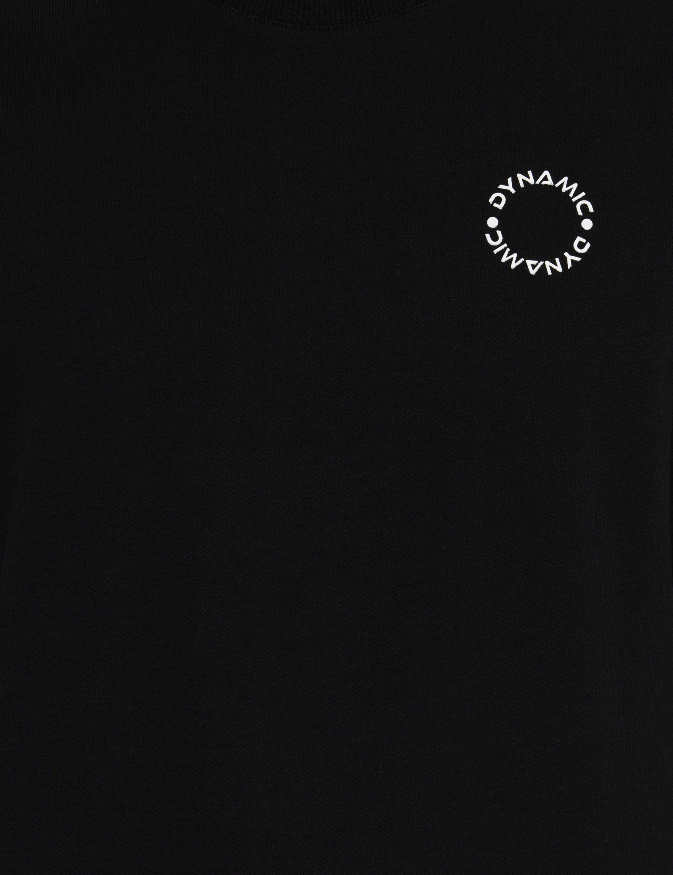 Siyah Comfort Fit Sweatshirt