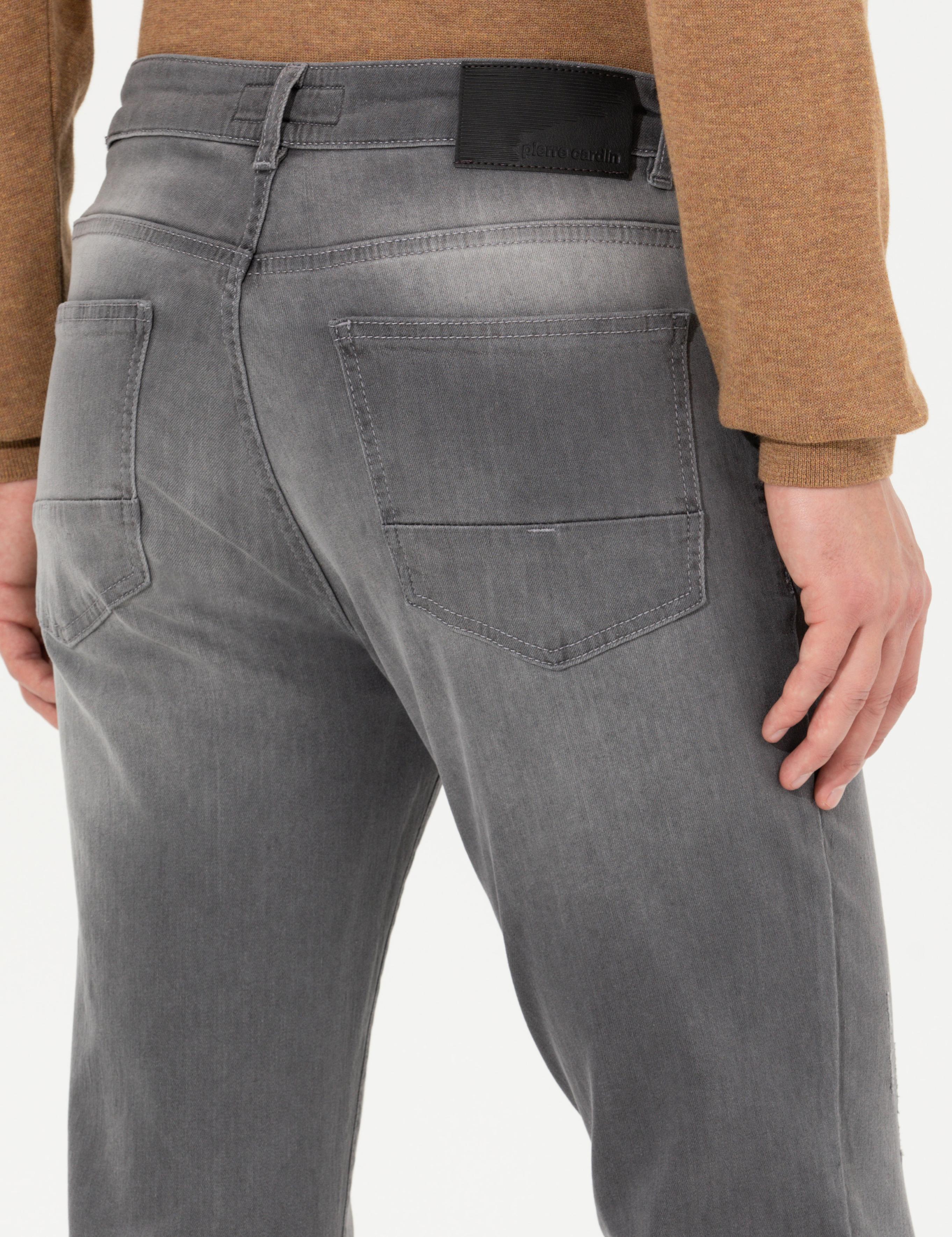 Gri Slim Fit Jean Pantolon