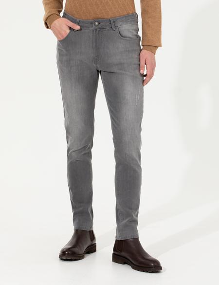 Gri Slim Fit Jean Pantolon - 50263615036