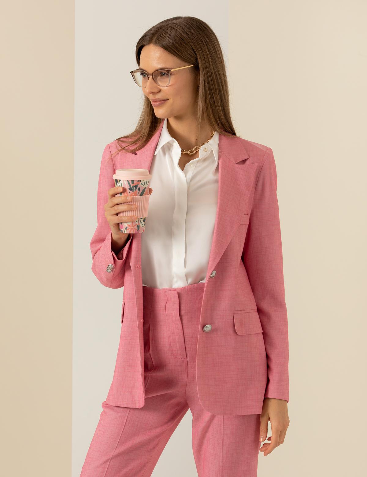 Pembe Blazer Ceket