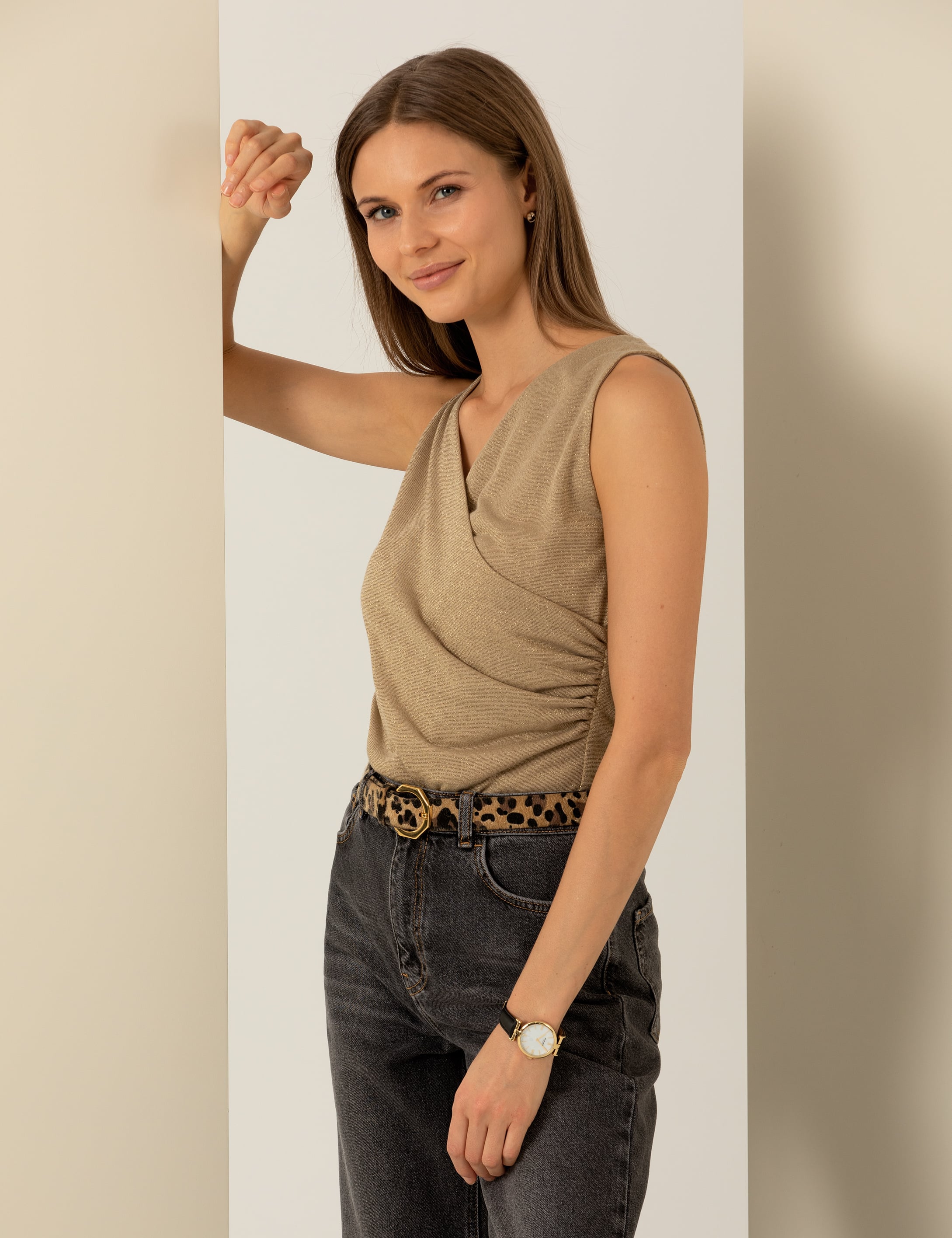 Camel Zıbın Bluz - Image 3
