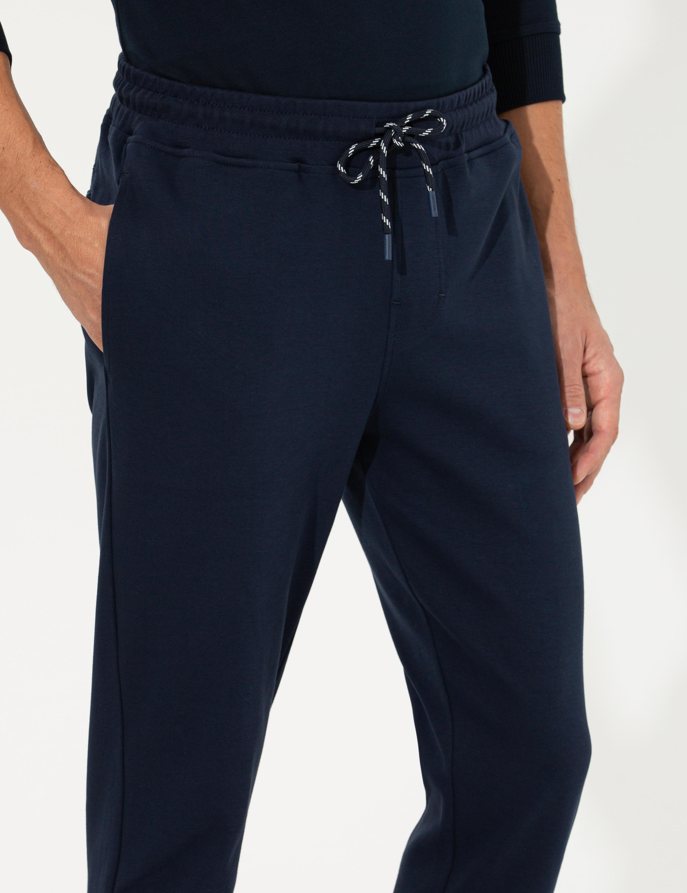 Lacivert Slim Fit Eşofman Altı