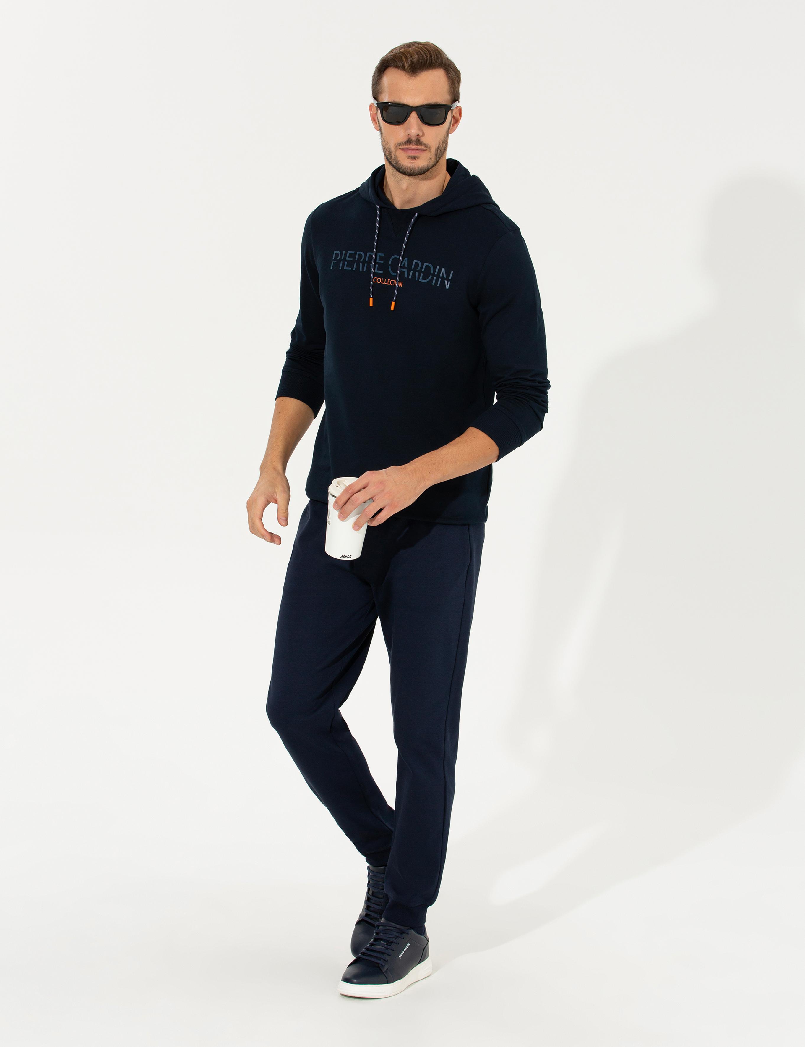 Lacivert Slim Fit Eşofman Altı