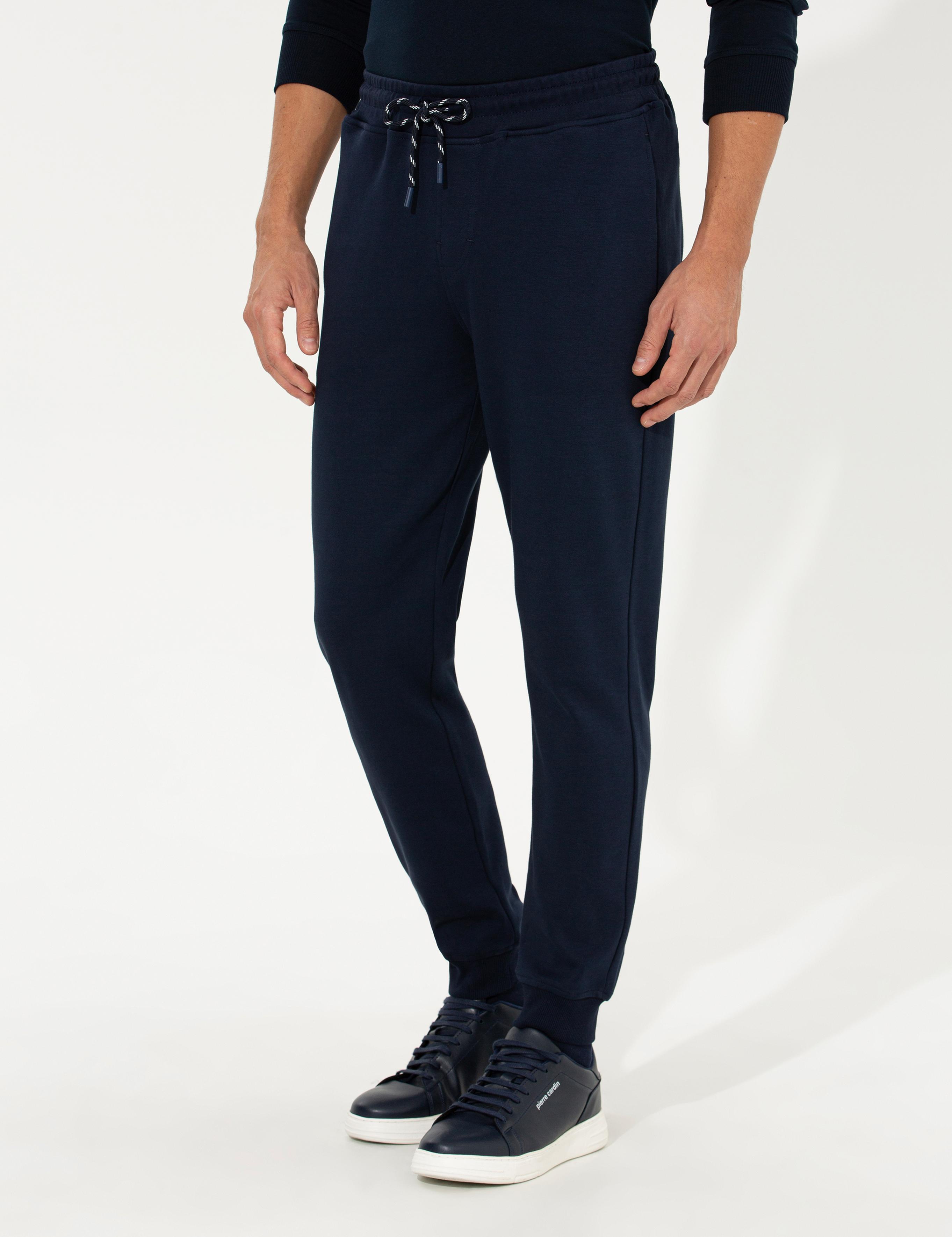 Lacivert Slim Fit Eşofman Altı