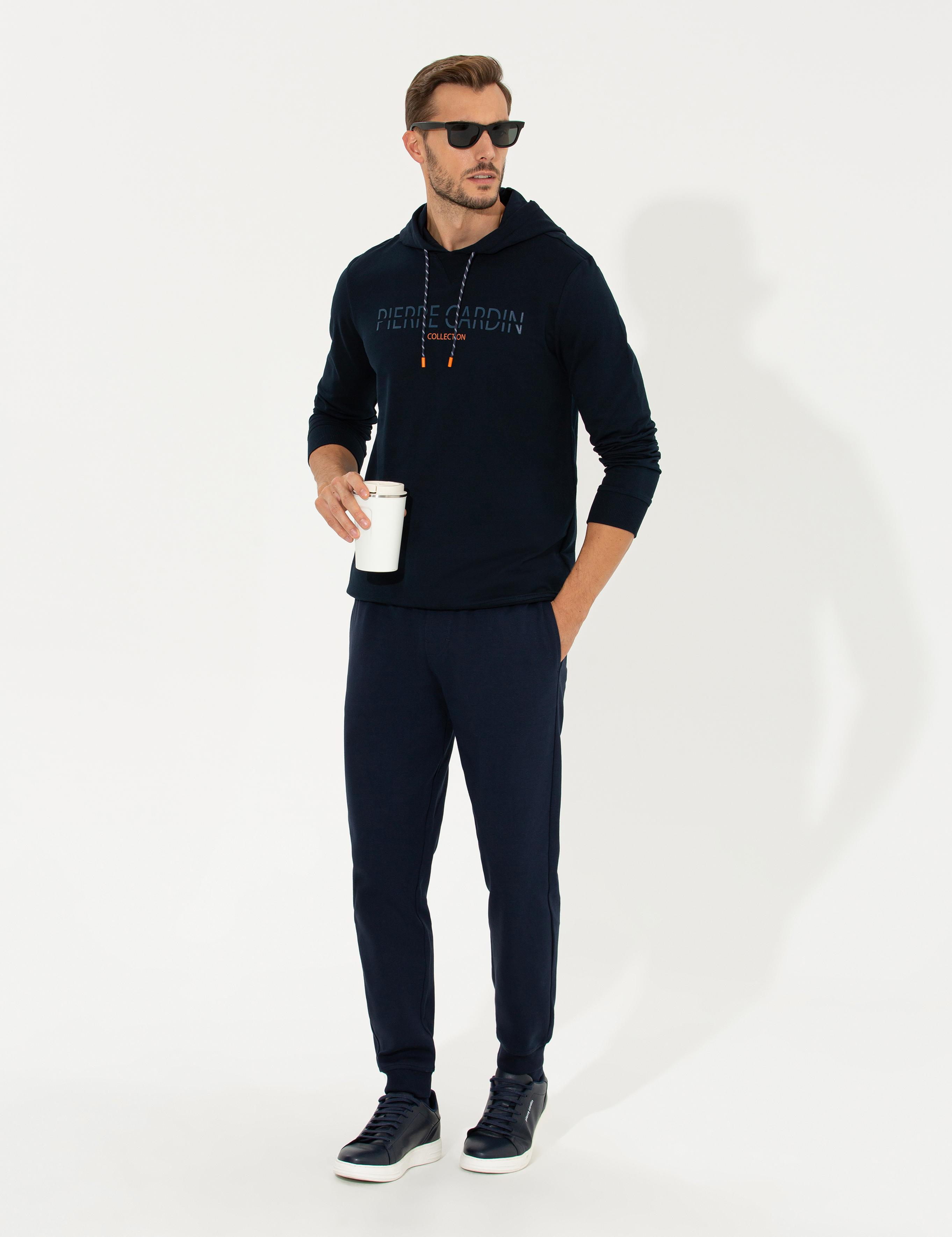 Lacivert Slim Fit Eşofman Altı