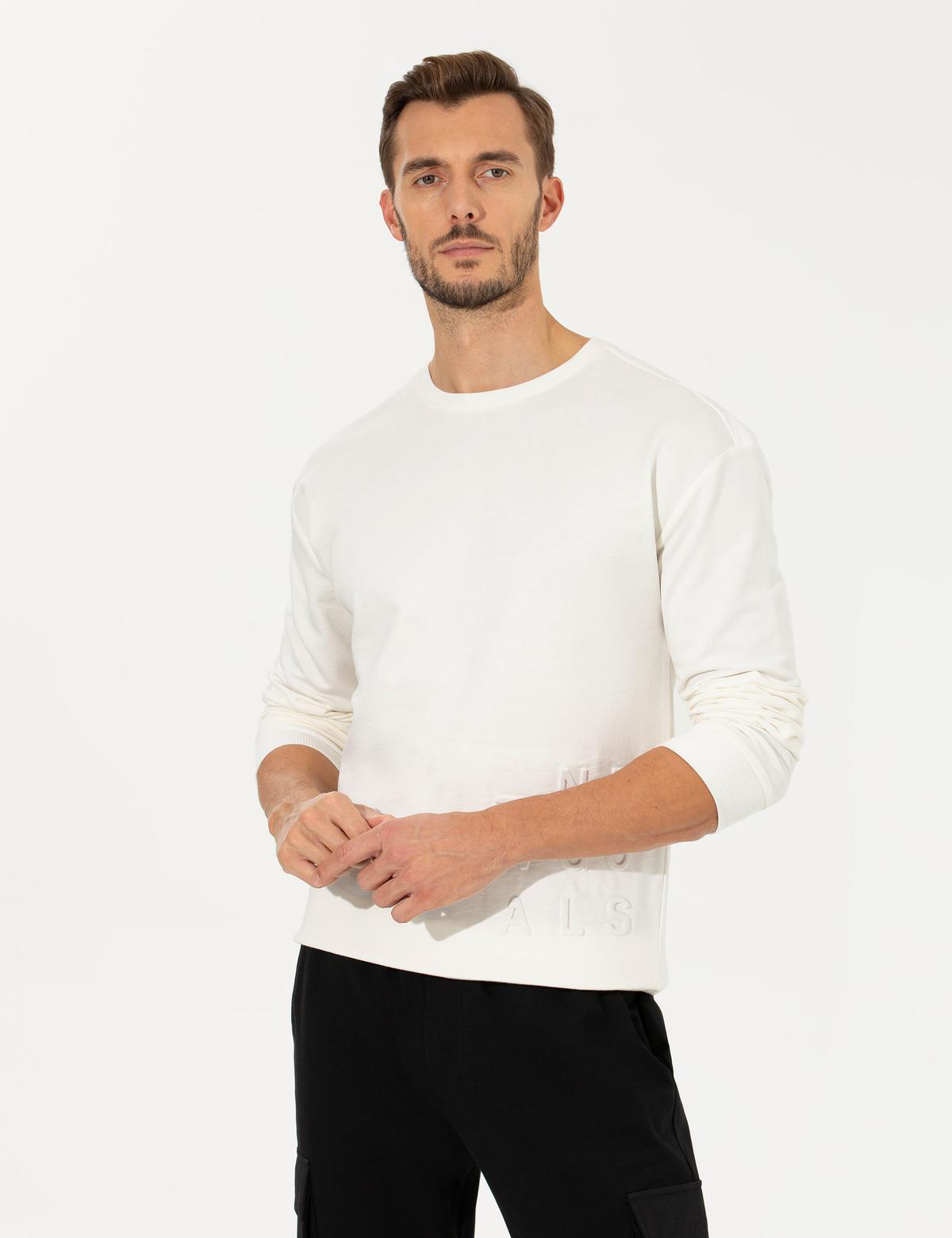 Ekru Sweatshirt - 50258525017