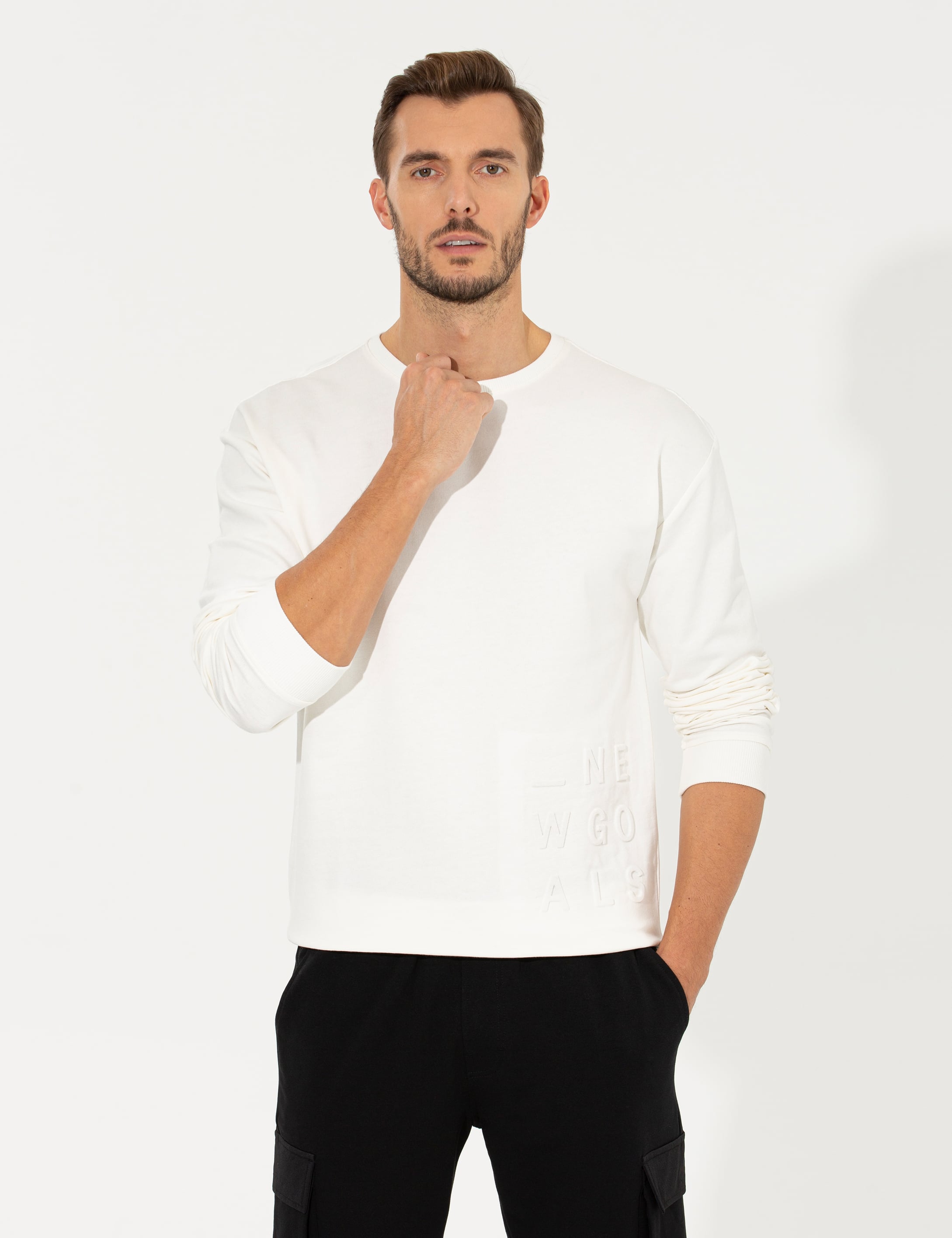 Ekru Sweatshirt