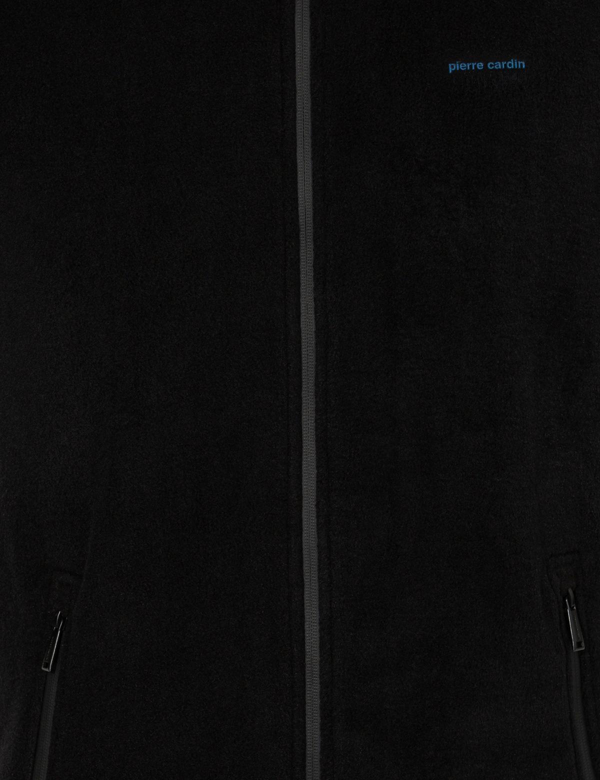 Siyah Regular Fit Polar Hırka - 50262816033