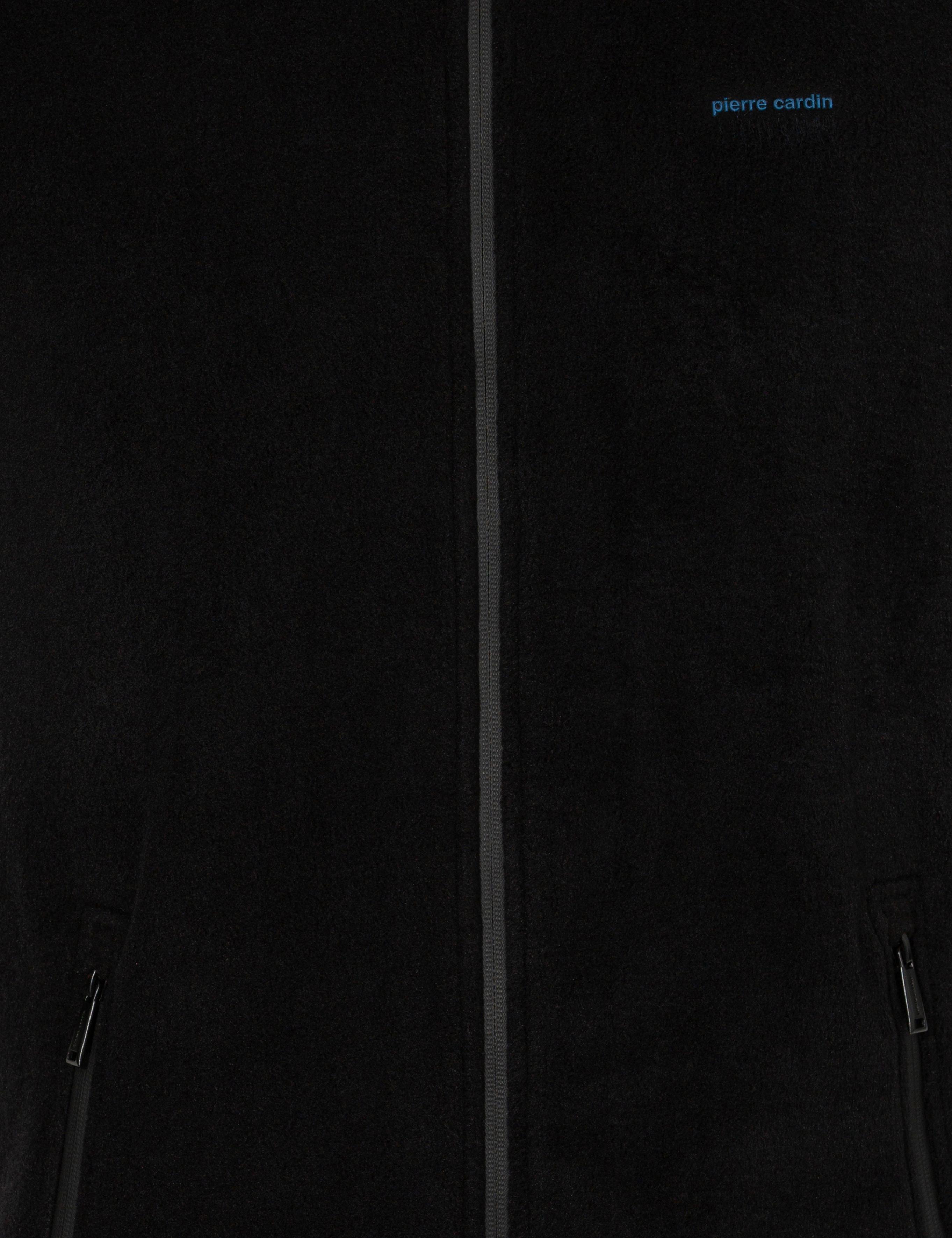 Siyah Regular Fit Polar Hırka