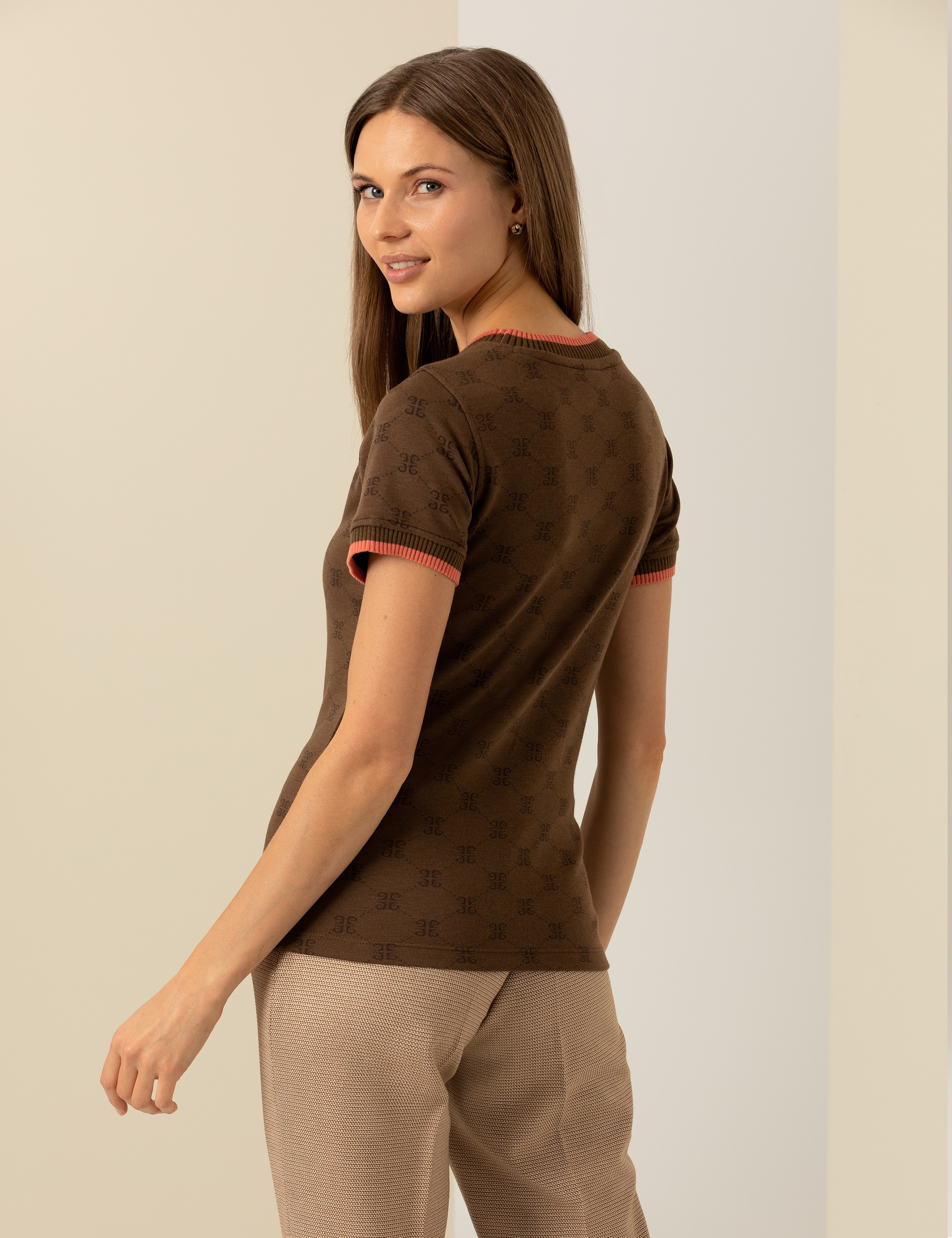 Camel Extra Slim Fit Tişört - Image 5