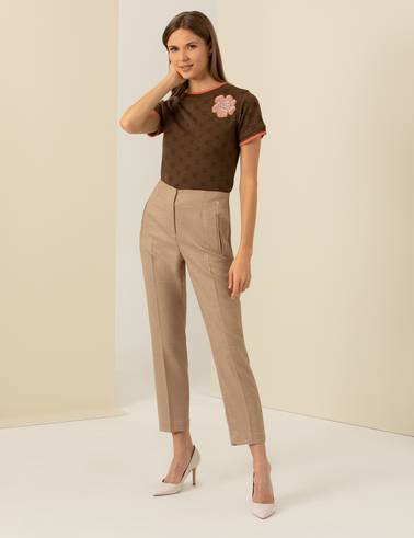 Camel Extra Slim Fit Tişört