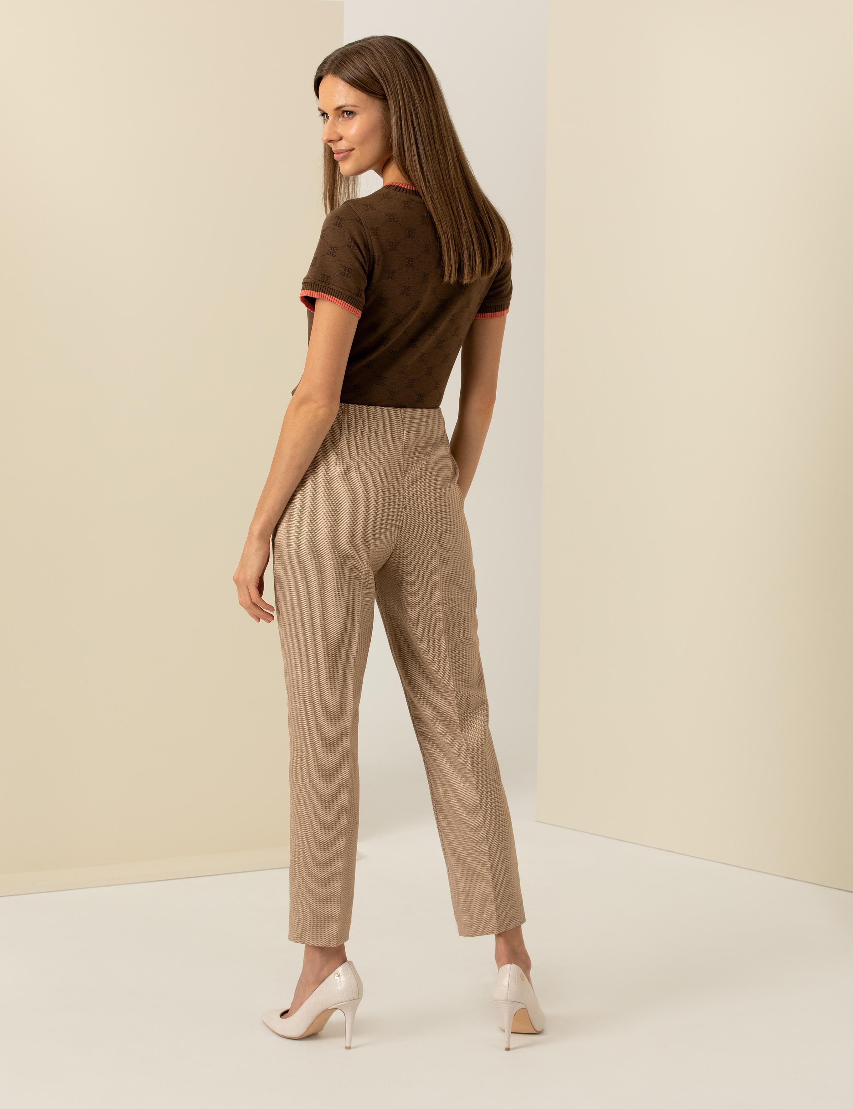 Camel Havuç Fit Kumaş Pantolon