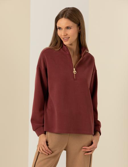 Bordo Oversize Sweatshirt - 50260582030