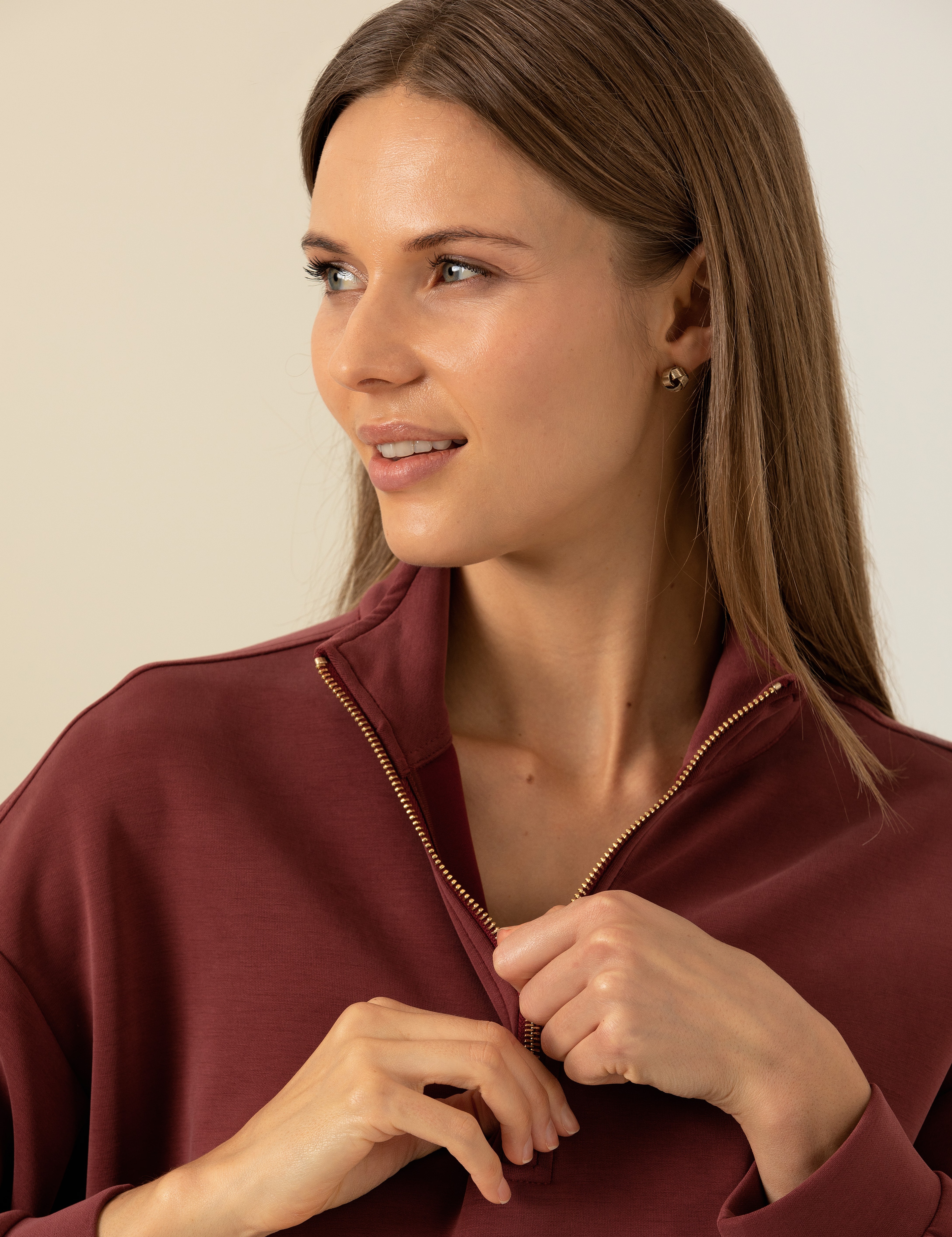 Bordo Oversize Sweatshirt - Image 3