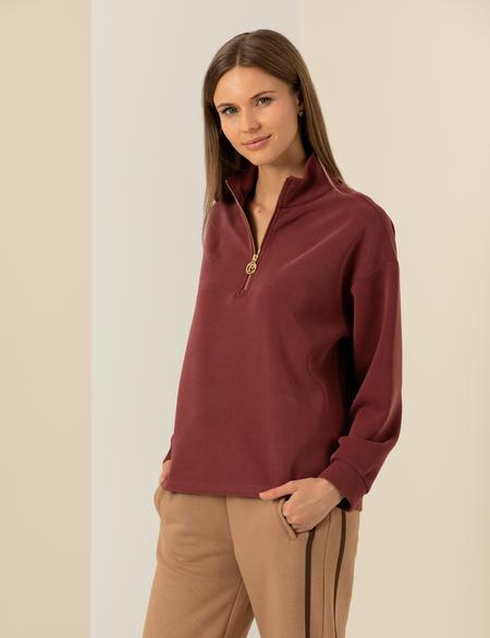 Bordo Oversize Sweatshirt - 50260582030