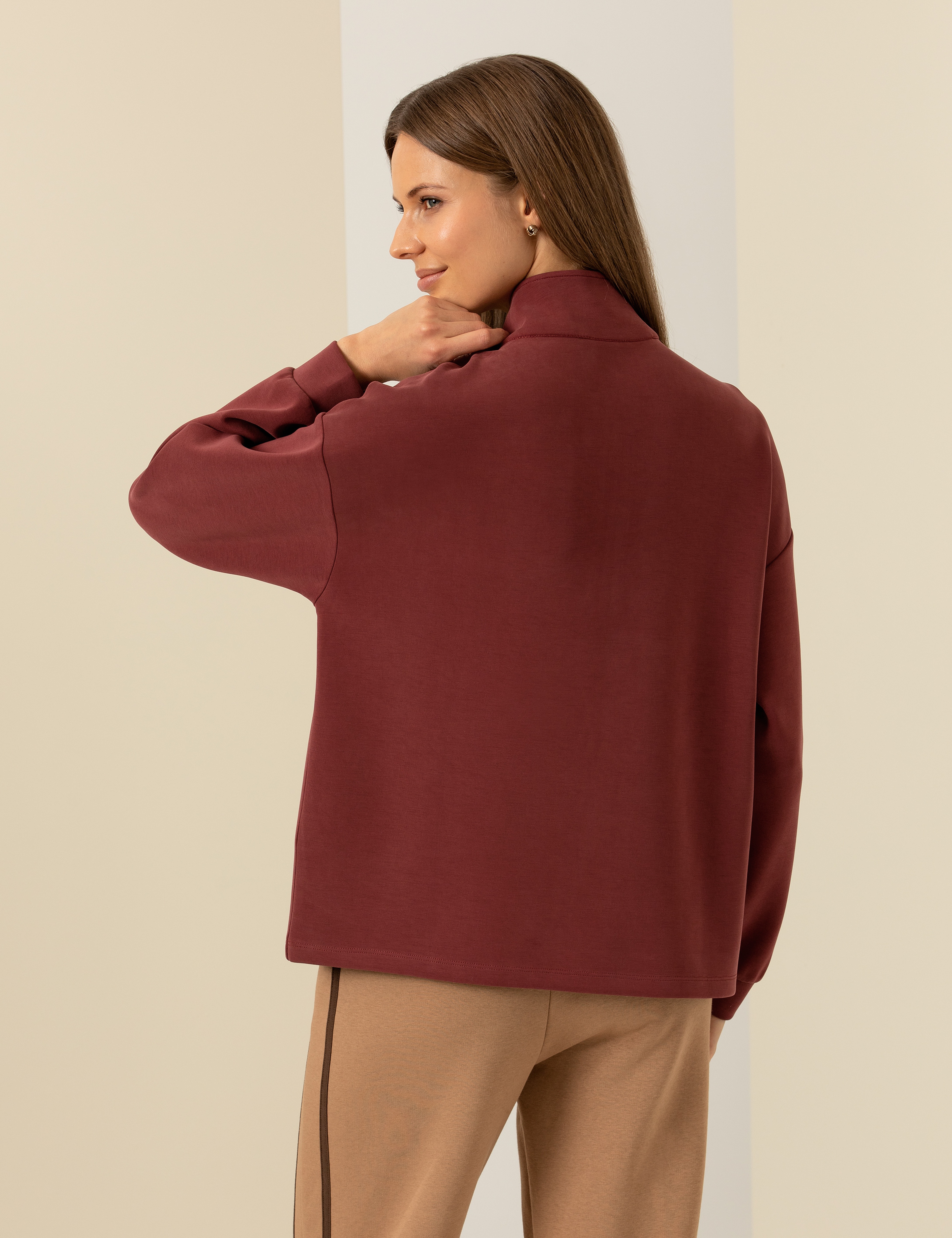 Bordo Oversize Sweatshirt