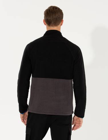 Siyah Regular Fit Sweatshirt