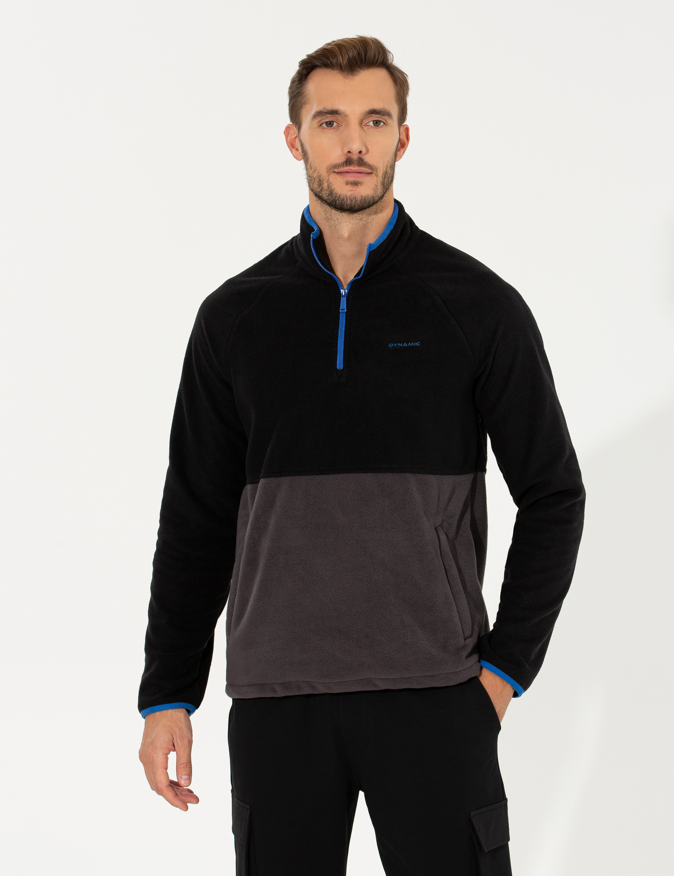 Siyah Regular Fit Sweatshirt - Image 2